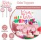 303 Pcs Baby Shower Decorations For Girl (Rosegold Baby Girl)